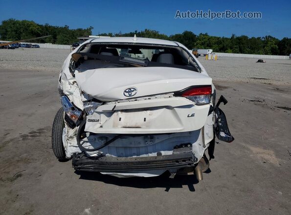 JTDEPRAE4LJ113612 2020 TOYOTA COROLLA White Vista trasera