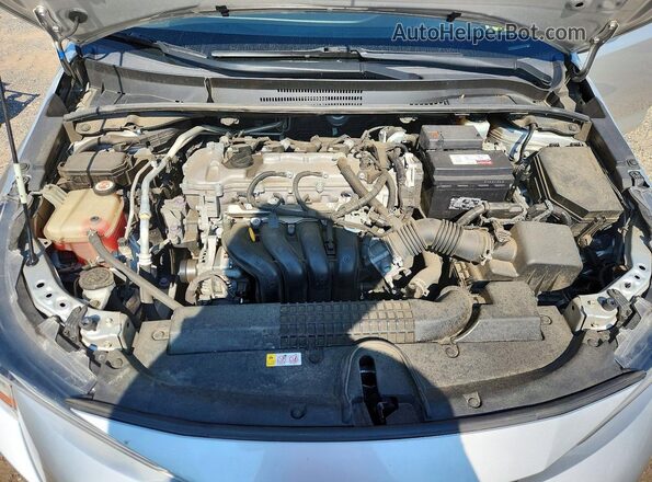 JTDEPRAE5LJ001238 2020 TOYOTA COROLLA Silver Rear interior view
