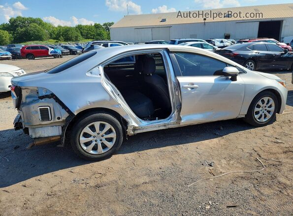 JTDEPRAE5LJ001238 2020 TOYOTA COROLLA Silver Rear right