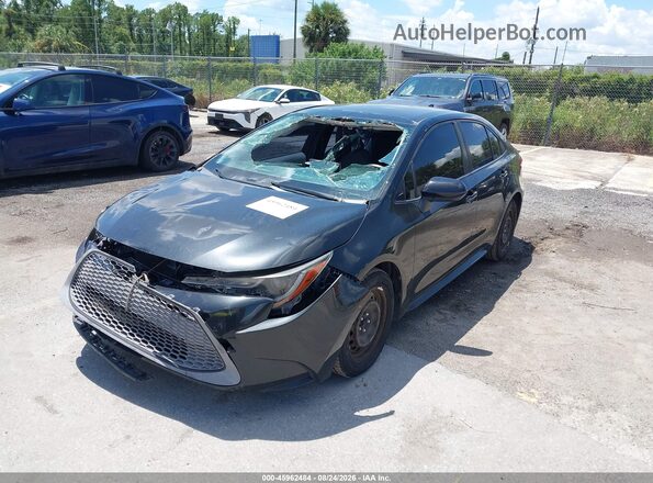 JTDEPRAE5LJ004303 2020 TOYOTA COROLLA Черный Передняя левая четверть