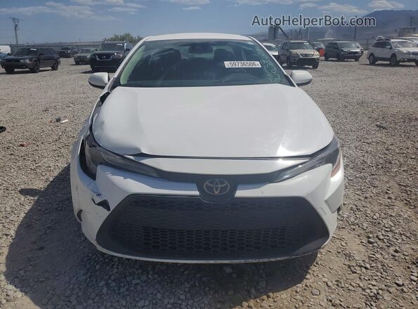 JTDEPRAE5LJ021571 2020 TOYOTA COROLLA White წინა ხედი