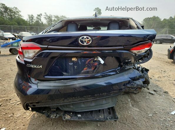JTDEPRAE5LJ025443 2020 TOYOTA COROLLA Blue Vista trasera