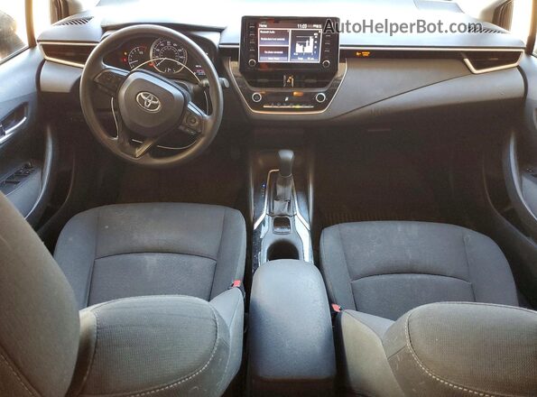 JTDEPRAE5LJ030903 2020 TOYOTA COROLLA Black Вид панелі приладів
