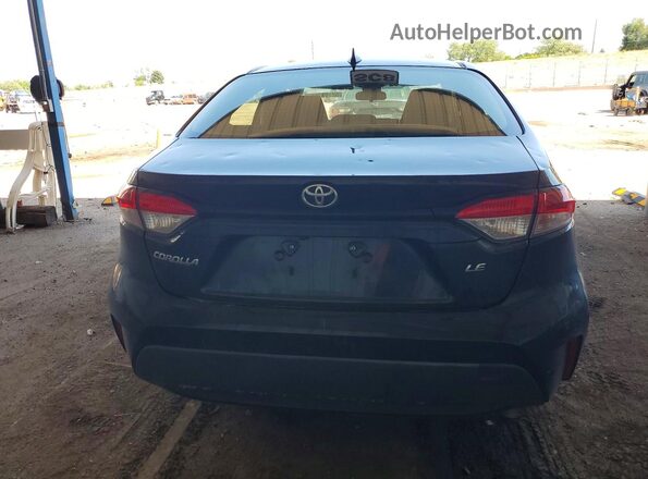 JTDEPRAE5LJ030903 2020 TOYOTA COROLLA Black Вид ззаду