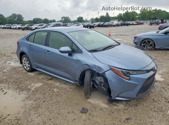 JTDEPRAE5LJ048107 2020 TOYOTA COROLLA Blue Przód prawy