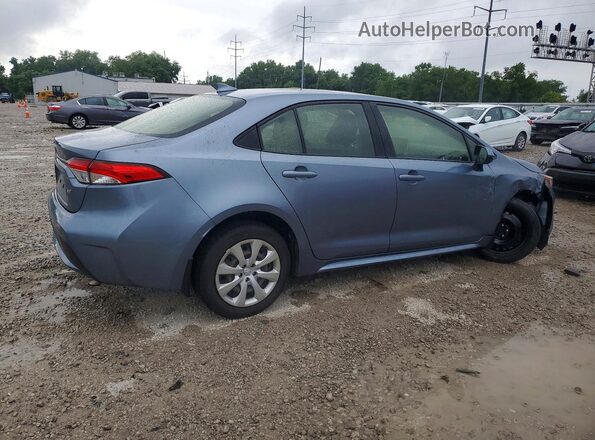 JTDEPRAE5LJ048107 2020 TOYOTA COROLLA Blue Tył prawy