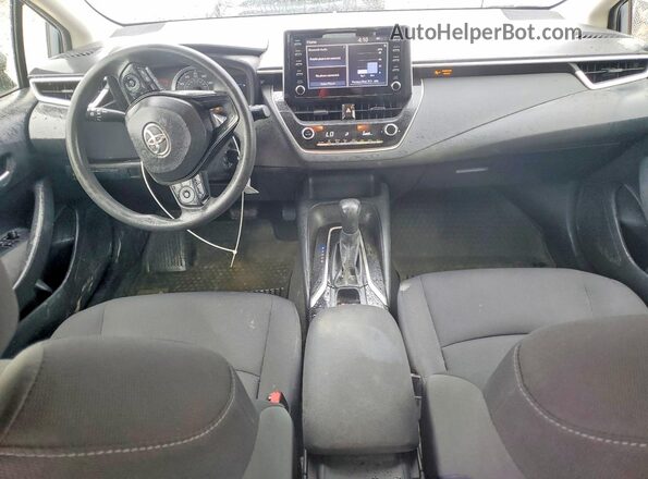 JTDEPRAE5LJ048107 2020 TOYOTA COROLLA Blue Widok deski rozdzielczej