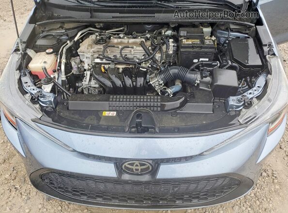 JTDEPRAE5LJ048107 2020 TOYOTA COROLLA Blue Widok wnętrza z tyłu