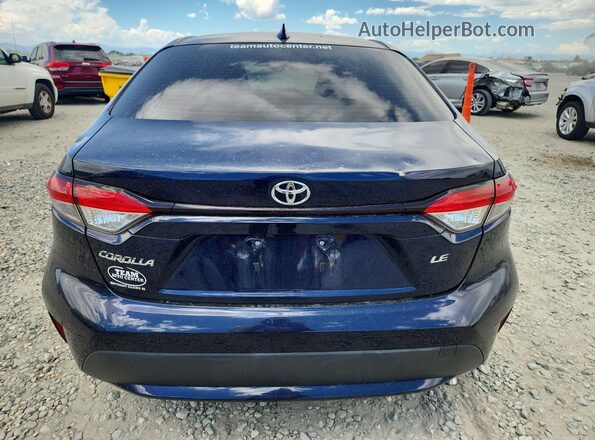 JTDEPRAE5LJ061827 2020 TOYOTA COROLLA Blue Вид ззаду