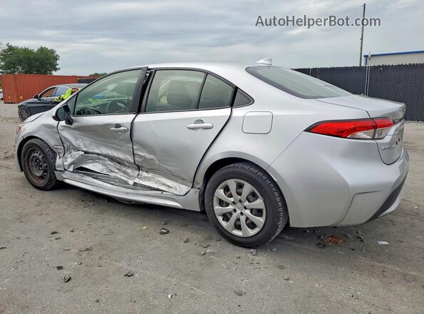 JTDEPRAE5LJ066431 2020 TOYOTA COROLLA Серебряный Задняя левая четверть