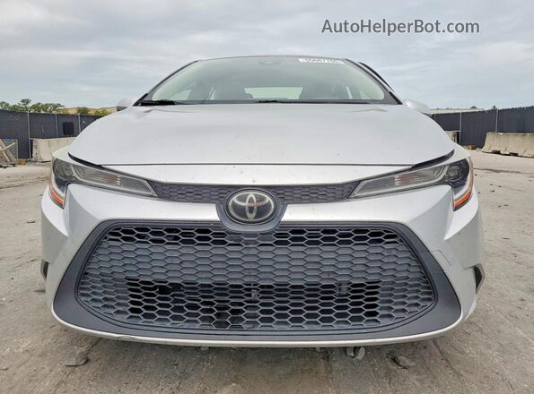 JTDEPRAE5LJ066431 2020 TOYOTA COROLLA Серебряный Вид спереди