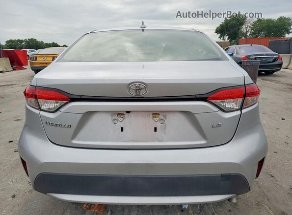 JTDEPRAE5LJ066431 2020 TOYOTA COROLLA Серебряный Вид сзади