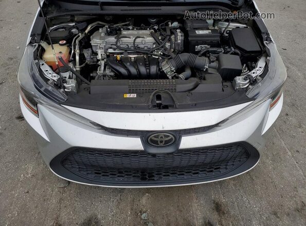 JTDEPRAE5LJ066431 2020 TOYOTA COROLLA Серебряный Вид задней части салона