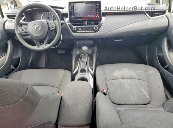 JTDEPRAE5LJ066431 2020 TOYOTA COROLLA Серебряный Вид панели приборов