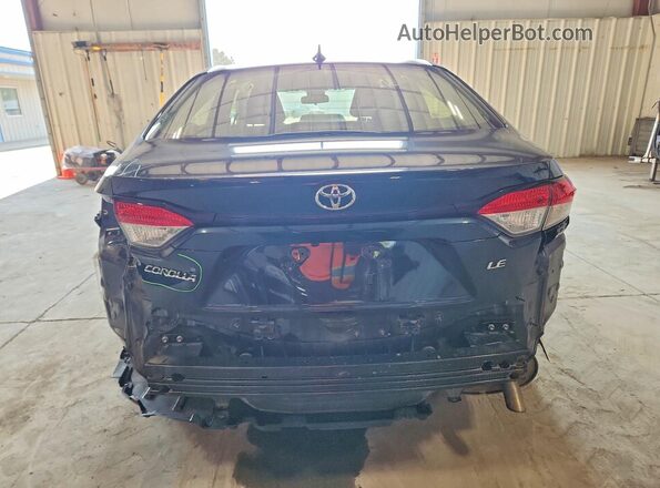 JTDEPRAE5LJ115899 2020 TOYOTA COROLLA Black Вид ззаду