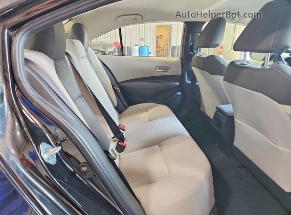 JTDEPRAE5LJ115899 2020 TOYOTA COROLLA Black Вид задніх сидінь