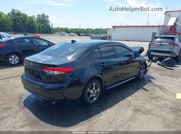 JTDEPRAE6LJ037293 2020 TOYOTA COROLLA Black Tył prawy