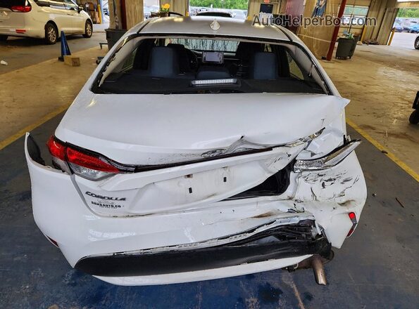JTDEPRAE6LJ045832 2020 TOYOTA COROLLA White Rear view