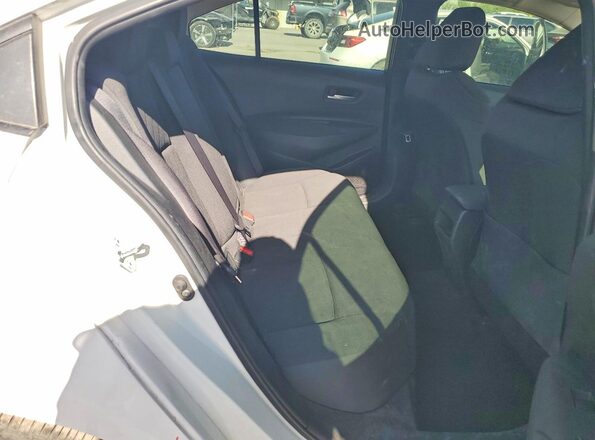 JTDEPRAE6LJ071945 2020 TOYOTA COROLLA White Vista de los asientos traseros
