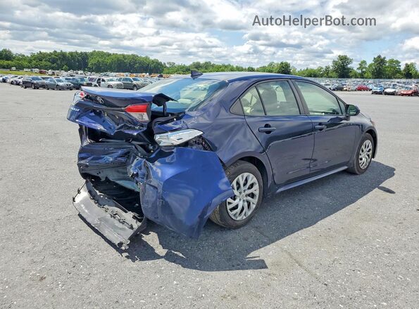 JTDEPRAE6LJ074327 2020 TOYOTA COROLLA Blue Задня права чверть