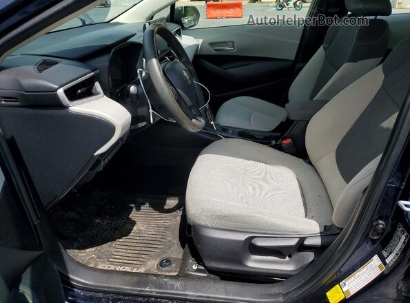 JTDEPRAE6LJ074327 2020 TOYOTA COROLLA Blue Вид салону спереду
