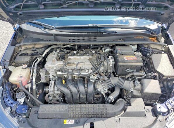 JTDEPRAE6LJ074327 2020 TOYOTA COROLLA Blue Вид задньої частини салону