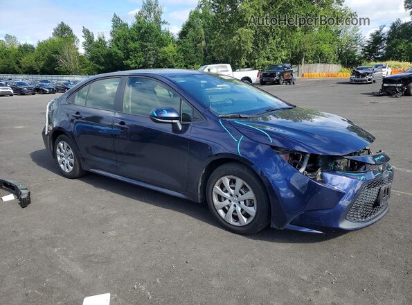 JTDEPRAE6LJ107410 2020 TOYOTA COROLLA Blue Przód prawy