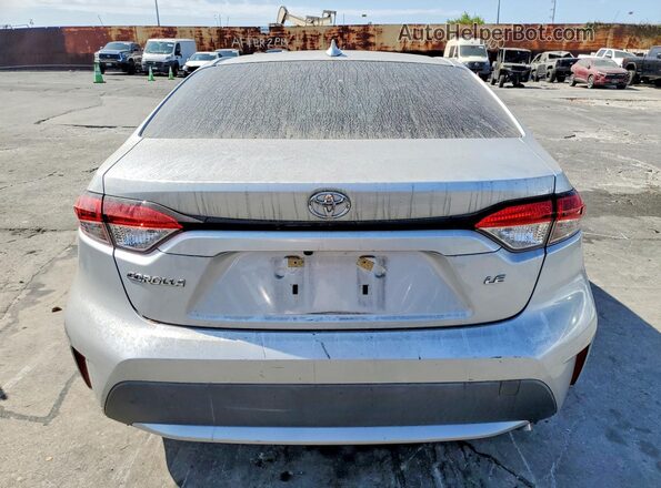 JTDEPRAE7LJ003007 2020 TOYOTA COROLLA Silver უკანა ხედი