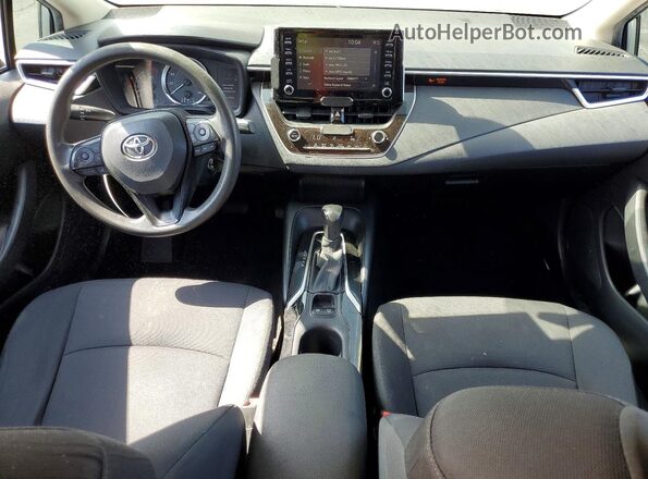 JTDEPRAE7LJ003007 2020 TOYOTA COROLLA Silver წინა პანელის ხედი