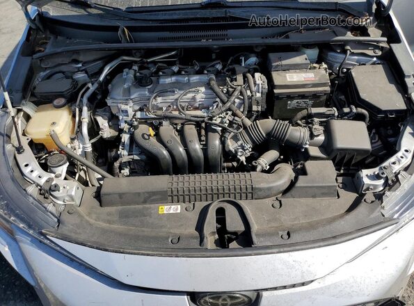 JTDEPRAE7LJ003007 2020 TOYOTA COROLLA Silver უკანა სალონის ხედი