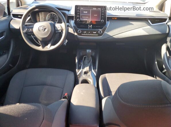 JTDEPRAE7LJ020941 2020 TOYOTA COROLLA Black Dashboard view