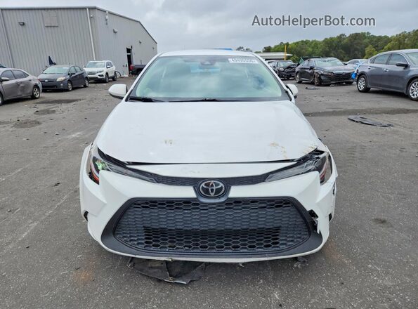 JTDEPRAE7LJ059643 2020 TOYOTA COROLLA White Դիմացի տեսք