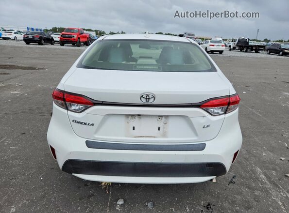 JTDEPRAE7LJ059643 2020 TOYOTA COROLLA White Հետևի տեսք