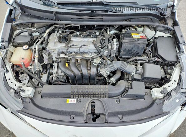 JTDEPRAE7LJ059643 2020 TOYOTA COROLLA White Սալոնի հետևի տեսք