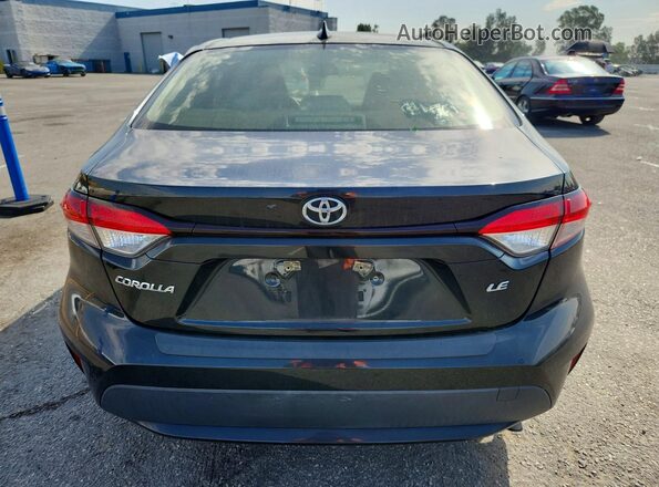 JTDEPRAE7LJ063112 2020 TOYOTA COROLLA Black უკანა ხედი