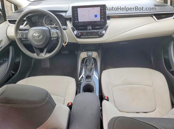 JTDEPRAE7LJ066401 2020 TOYOTA COROLLA Белый Вид панели приборов