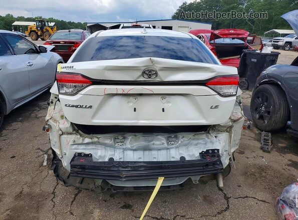 JTDEPRAE7LJ066401 2020 TOYOTA COROLLA Белый Вид сзади