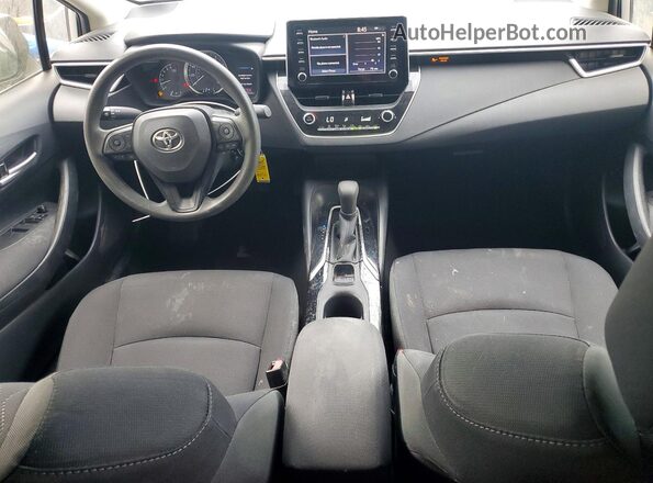 JTDEPRAE7LJ091850 2020 TOYOTA COROLLA Silver Vista del salpicadero