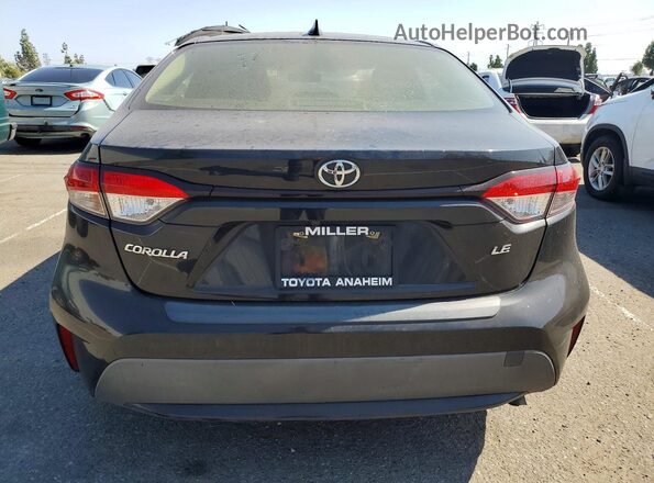 JTDEPRAE7LJ093940 2020 TOYOTA COROLLA Black Widok z tyłu