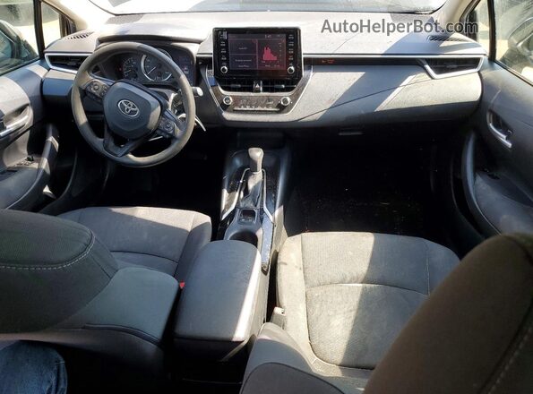 JTDEPRAE7LJ093940 2020 TOYOTA COROLLA Black Widok deski rozdzielczej