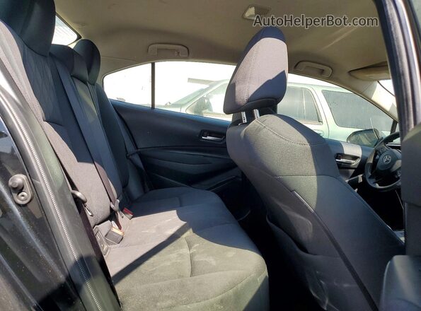 JTDEPRAE7LJ093940 2020 TOYOTA COROLLA Black Widok tylnych siedzeń