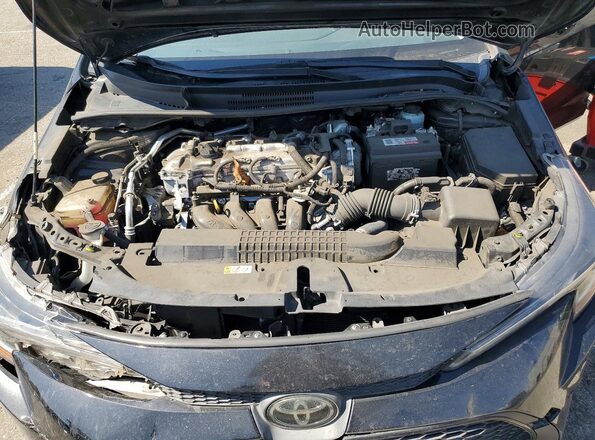 JTDEPRAE7LJ093940 2020 TOYOTA COROLLA Black Widok wnętrza z tyłu