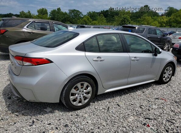 JTDEPRAE7LJ096692 2020 TOYOTA COROLLA Silver Trasero derecho