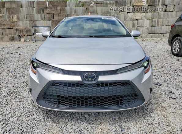 JTDEPRAE7LJ096692 2020 TOYOTA COROLLA Silver Vista frontal