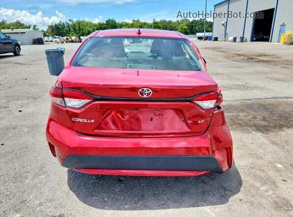 JTDEPRAE7LJ097406 2020 TOYOTA COROLLA Red Widok z tyłu