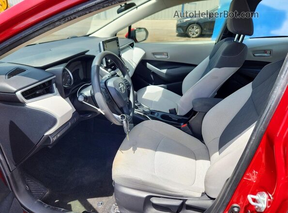 JTDEPRAE7LJ097406 2020 TOYOTA COROLLA Red Widok wnętrza z przodu
