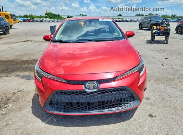 JTDEPRAE7LJ097406 2020 TOYOTA COROLLA Red Widok z przodu