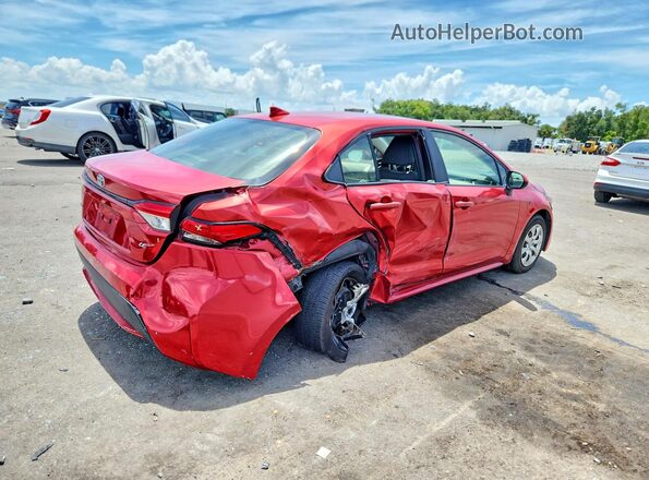 JTDEPRAE7LJ097406 2020 TOYOTA COROLLA Red Tył prawy