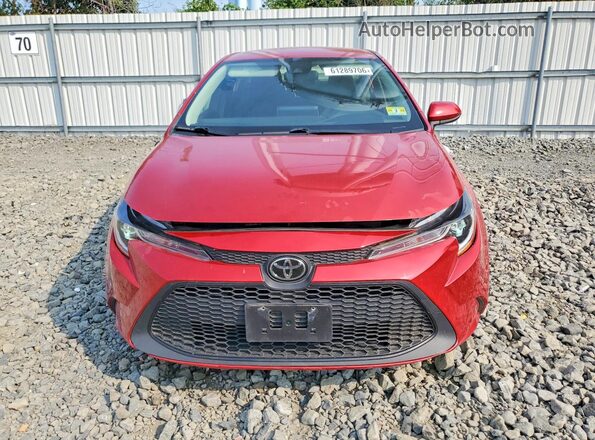 JTDEPRAE7LJ110493 2020 TOYOTA COROLLA Red Դիմացի տեսք