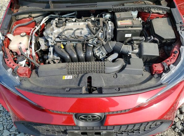 JTDEPRAE7LJ110493 2020 TOYOTA COROLLA Red Սալոնի հետևի տեսք